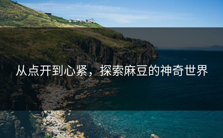 从点开到心紧，探索麻豆的神奇世界